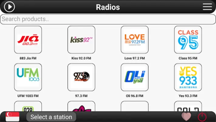 Singapore Radio FM android App screenshot 0