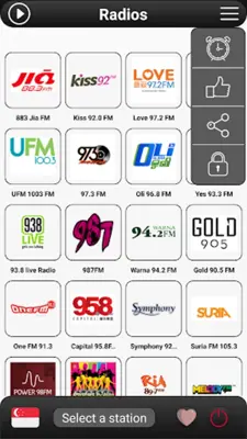 Singapore Radio FM android App screenshot 2