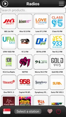 Singapore Radio FM android App screenshot 3